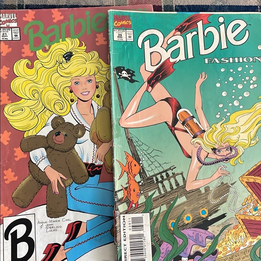 DC Comics Barbie fashion dolls